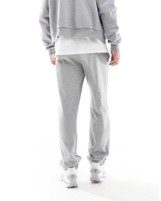 Nike Gray Club Open Hem joggers for men