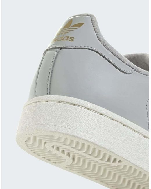 Adidas Originals Gray Superstar Shoes