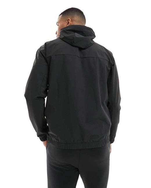 New Balance Black Performance Full Zip Woven Jacket for men