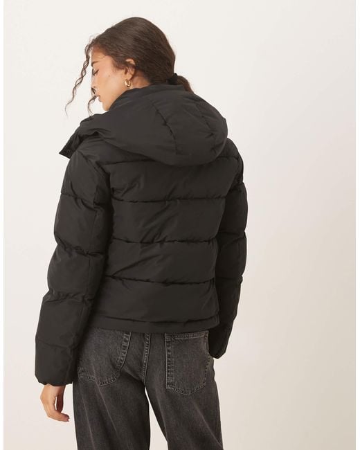 Calvin Klein Black Short Essential Puffer Jacket