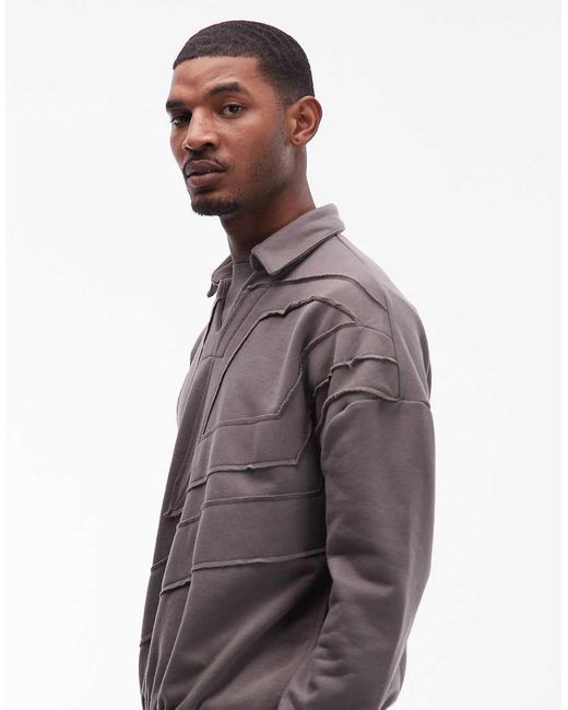 Umbro Gray Diamond Drill Sweatshirt for men