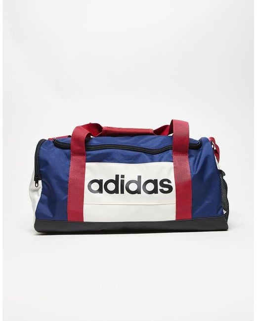 Adidas Originals Blue Adidas Training Retro Duffle Bag