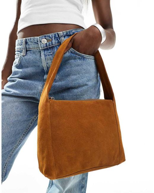 Borsa Da Spalla di Mango in Blue