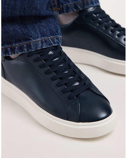 ASOS Blue Lace Up Sneakers for men