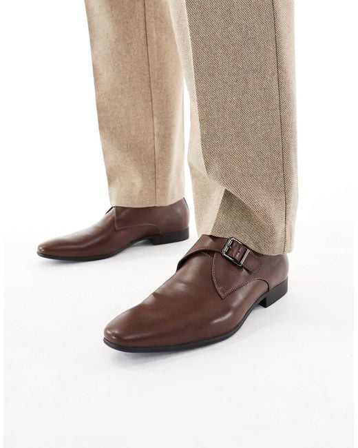 SEQWL – gunners – elegante monk-schuhe in Natural für Herren
