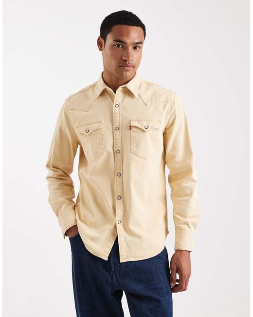 Levi's Barstow in het Natural voor heren