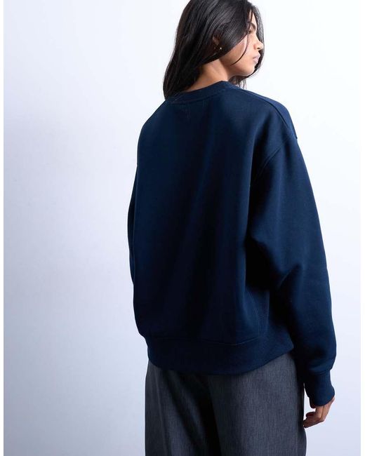 TOPSHOP Blue Ultimate Sweat