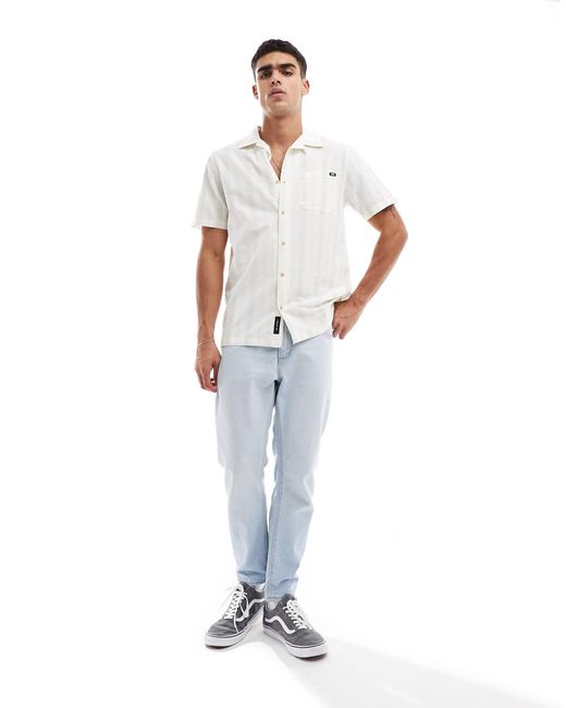 Camicia a maniche corte bianca di Vans in White da Uomo