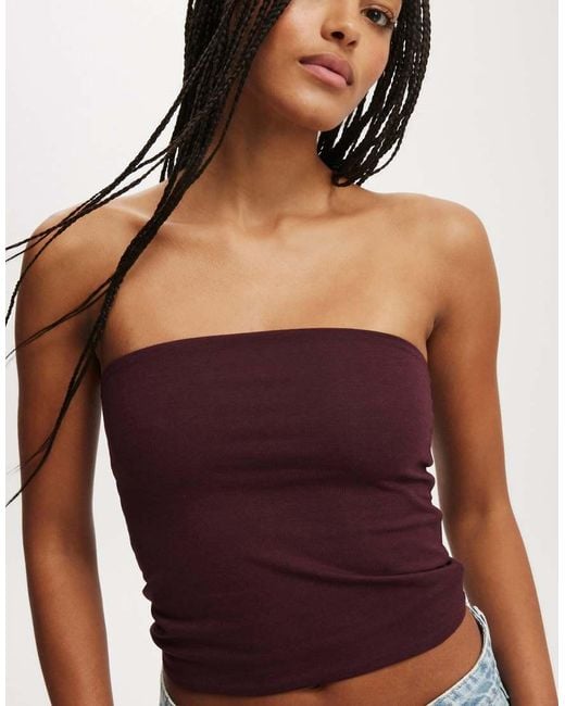Cotton On Blue All Day Tube Top