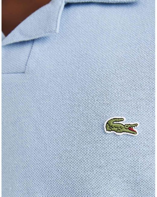 Lacoste Blue Revere Collar Polo for men
