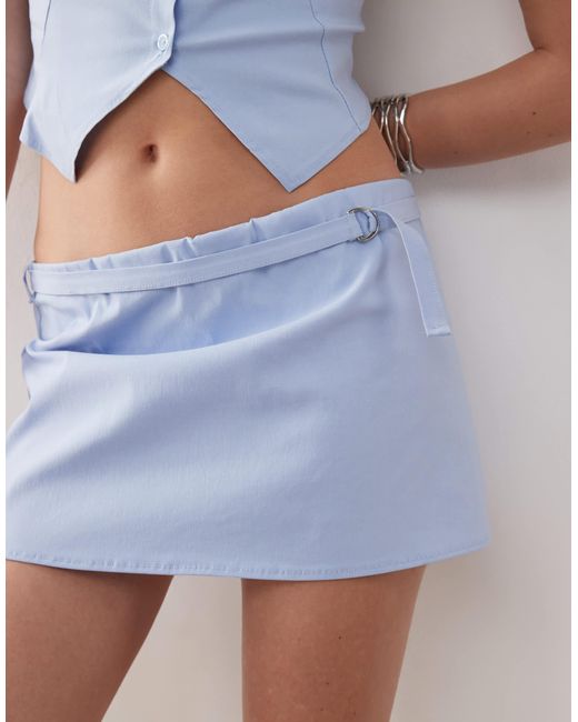 Collusion Blue Mini Bangaline Skirt