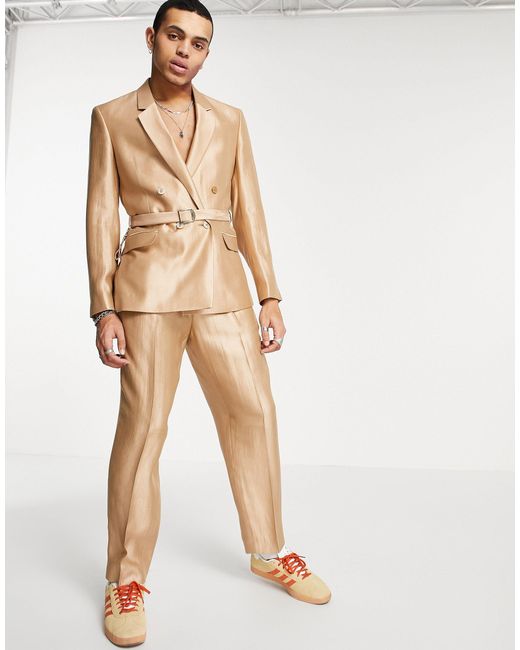 ASOS Oversized Tapered Suit Pants in 