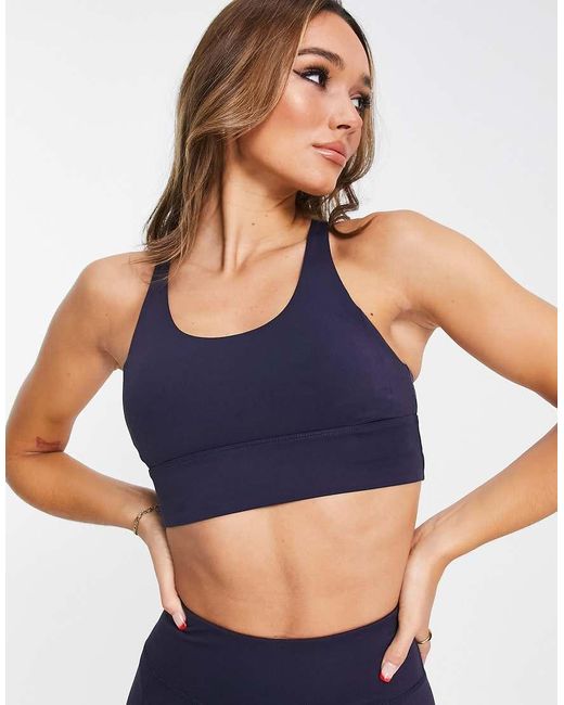 Tala Blue Skinluxe Medium Support Sports Bra