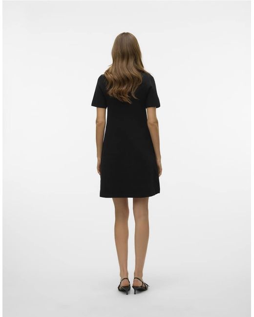 Vero Moda Black Knitted Dress