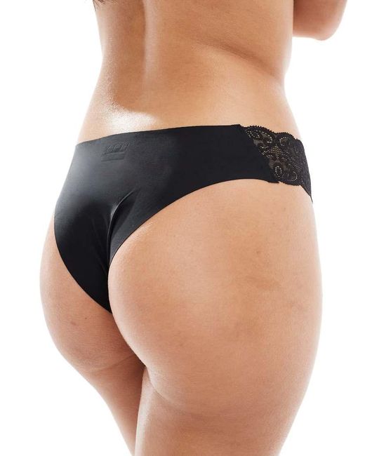 Cotton On Black Party Pants Seamless Brasiliano Briefs