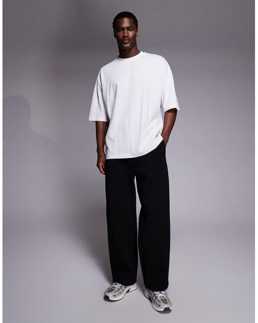 ASOS White Oversized T-shirt With Italia Car Graphic for men
