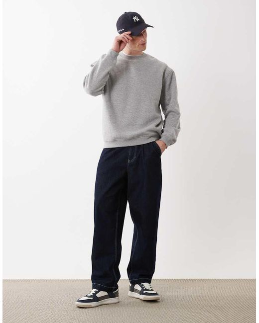 ASOS Essentials in het Gray voor heren