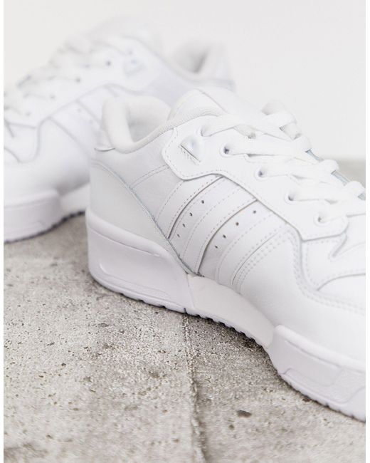 adidas original rivalry low white
