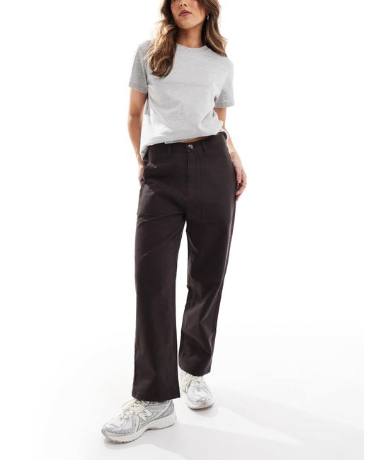 Kavu Brown Peri Wide Leg Trousers