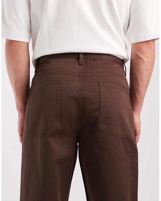ASOS Black baggy Pants for men