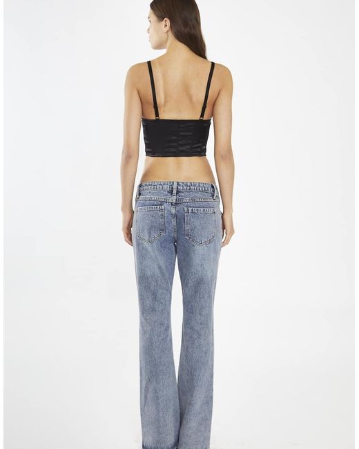 Collective The Label Blue Lace Corset