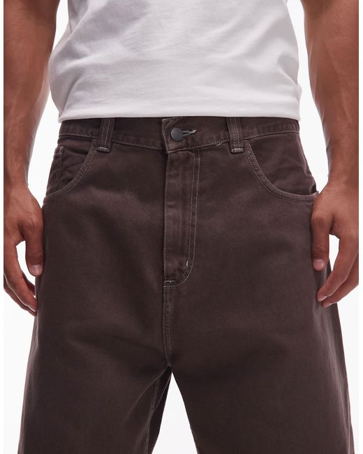 Carhartt – brandon – baggy hose in Brown für Herren