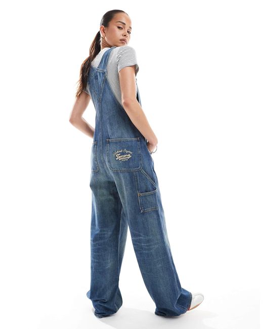 Tommy Hilfiger Blue – klassische latzhose