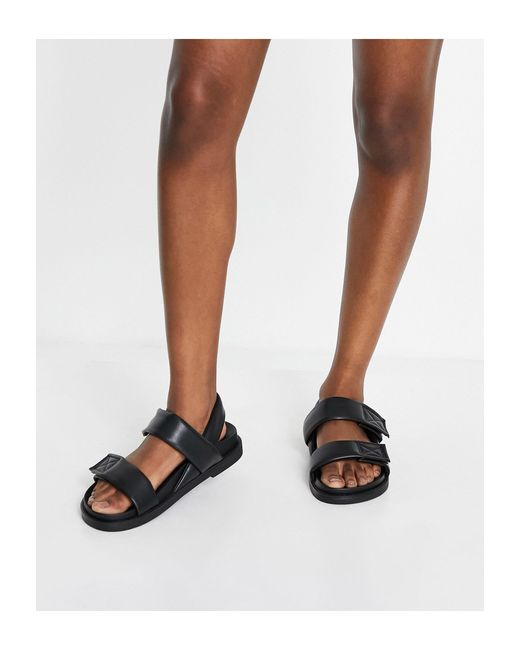 leather dad sandals