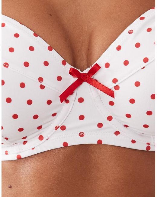 Peek & Beau Brown Underwire Bikini Top With Contrast Straps