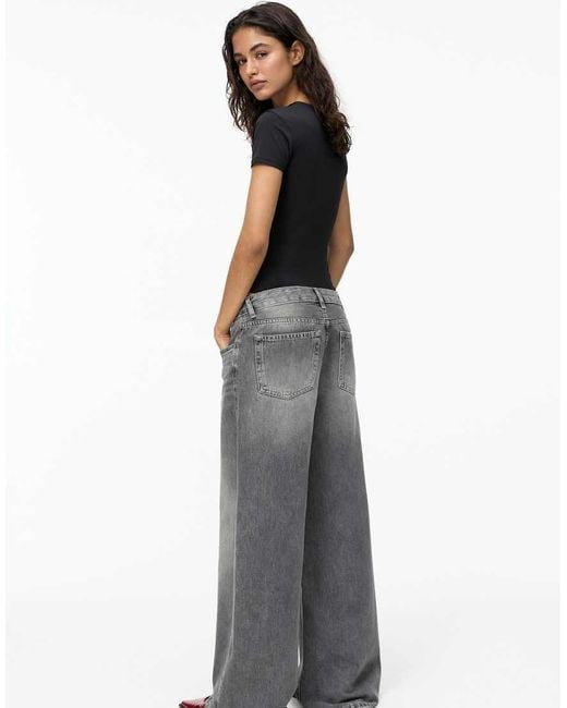 Pull&Bear Blue Polyamide Bodysuit