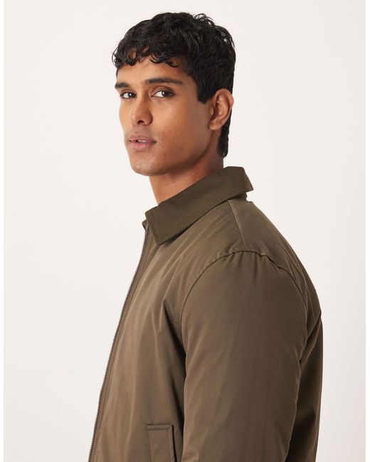 Mango – barn-jacket in Brown für Herren