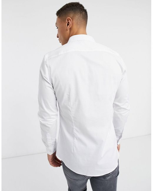 Burton Cotton Muscle Fit Dobby Shirt in 