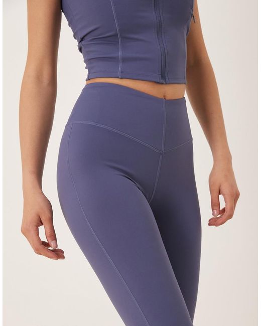 Tala Blue Skinluxe V-waist High Waisted Flared legging