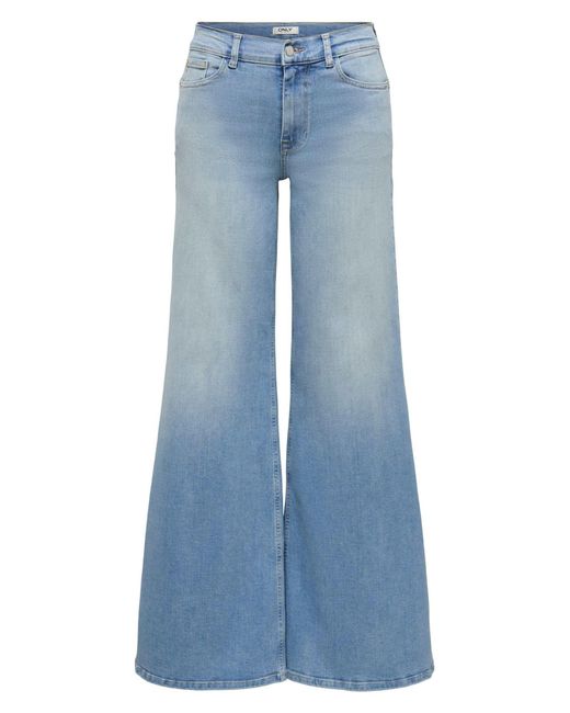 Jean ample - moyen ONLY en coloris Blue