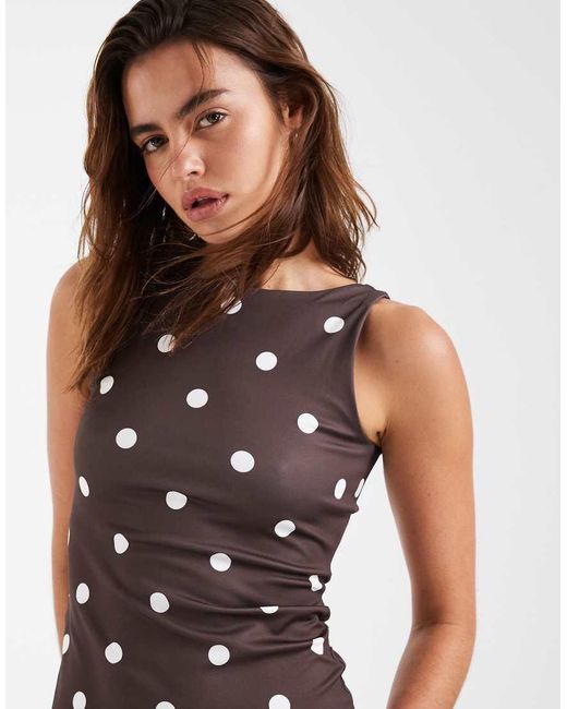 Vero Moda White Square Neck Vest Top