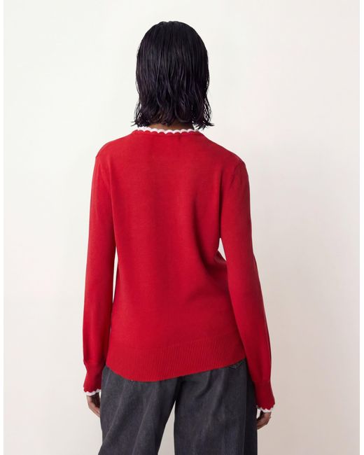 Threadbare Red – strickpullover