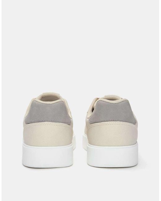 Sneakers Écru di Pull&Bear in Natural da Uomo