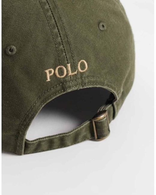 Polo Ralph Lauren Green Icon Logo Baseball Cap for men