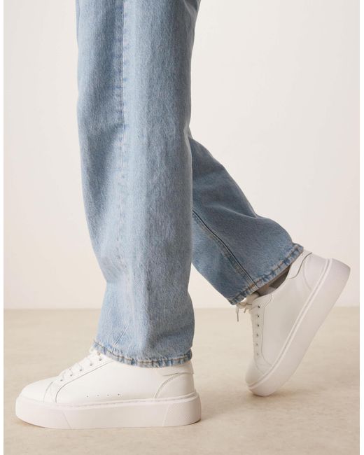 ASOS Blue Lace Up Trainers for men