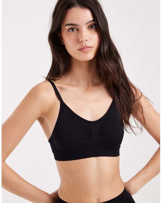 Perfect Secrets Black 'the Perfect' Seamless Bra