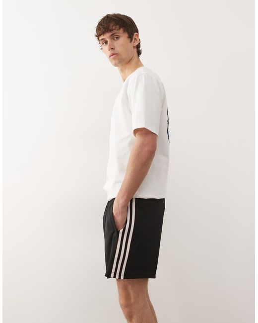 Adidas Originals White Adidas Football Manchester United X Stone Roses Shorts