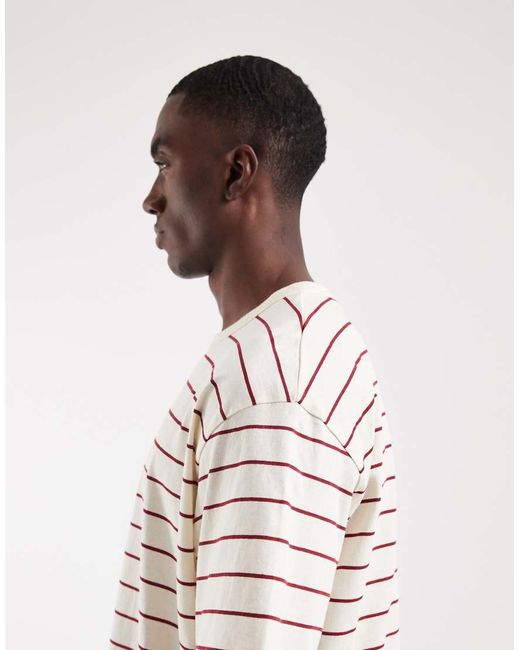 Jack & Jones Red Stripe T-shirt for men