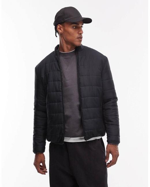 ASOS Black Peakmaxtm Liner Jacket for men