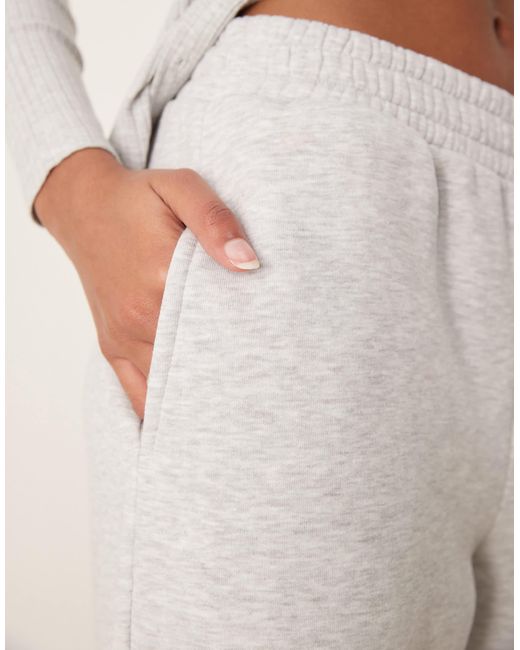 Miss Selfridge Natural Wide Leg Jogger