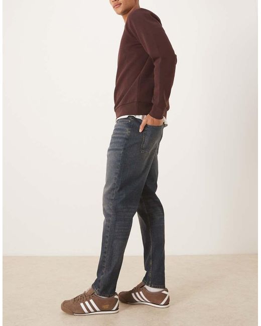 ASOS Natural Tapered Jeans for men