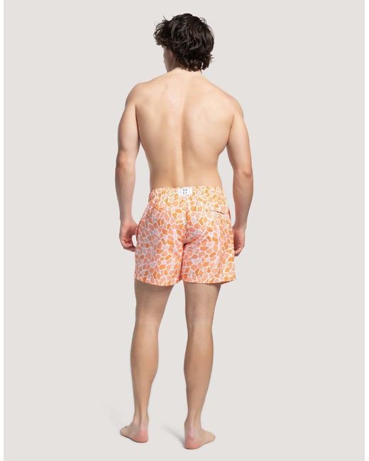 Apreslife Natural Mosaic Swim Shorts for men