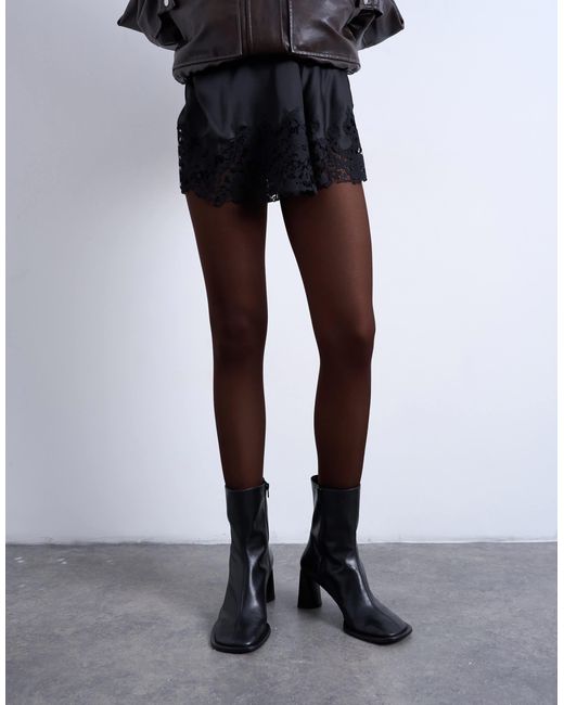 TOPSHOP Black 2 Pack 50 Denier Tights