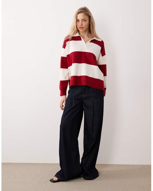 Polo di Mango in Red