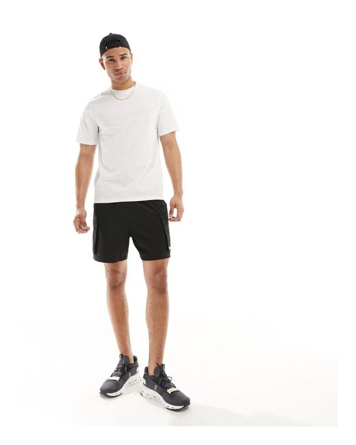 ASOS 4505 White Quick Dry Training T-shirt With Sweat Wicking for men