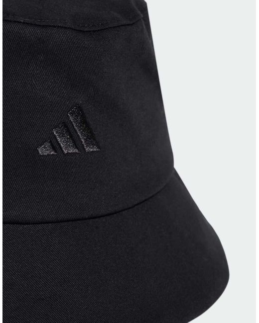 Adidas Originals Blue 3-Stripes Bucket Hat